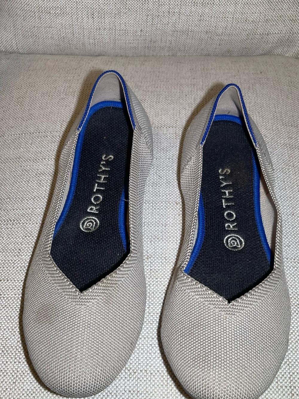 Rothy's Women's Stretch Knit Ballet Flat shoes size 9.5